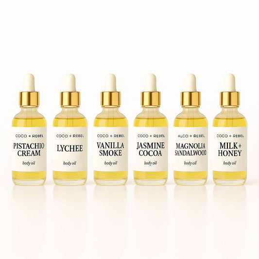 SCENTED BODY OIL DISCOVERY SET OF 6