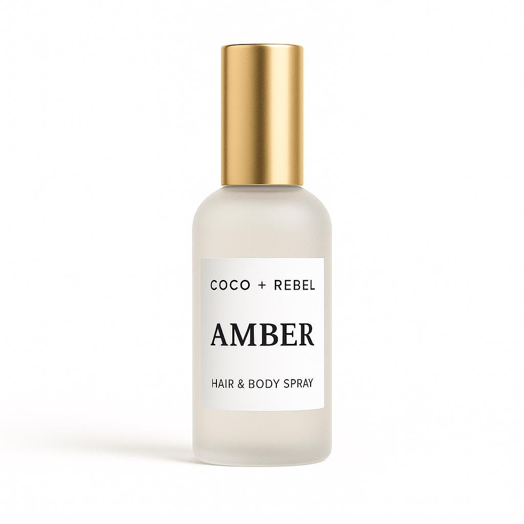AMBER GOLD HAIR + BODY MIST