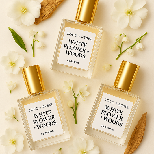 WHITE FLOWER + WOODS EAU DE PARFUM