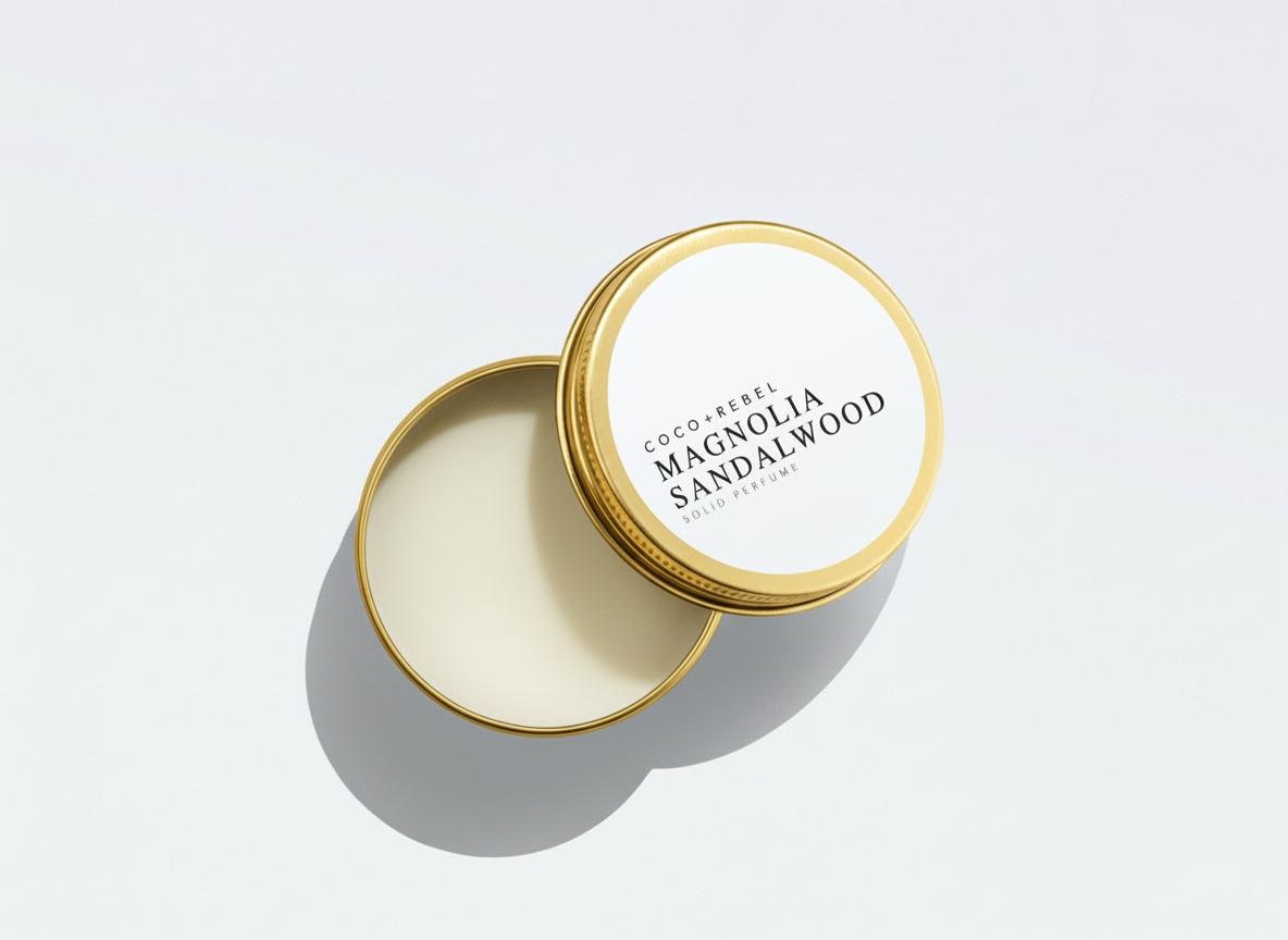 MAGNOLIA SANDALWOOD SOLID PERFUME (TIN)